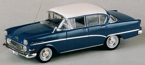 Die überarbeitete Olympia Rekord P1 Limousine